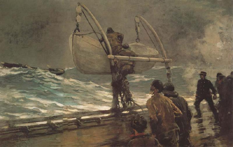 Winslow Homer Das Notsignal oil painting picture
